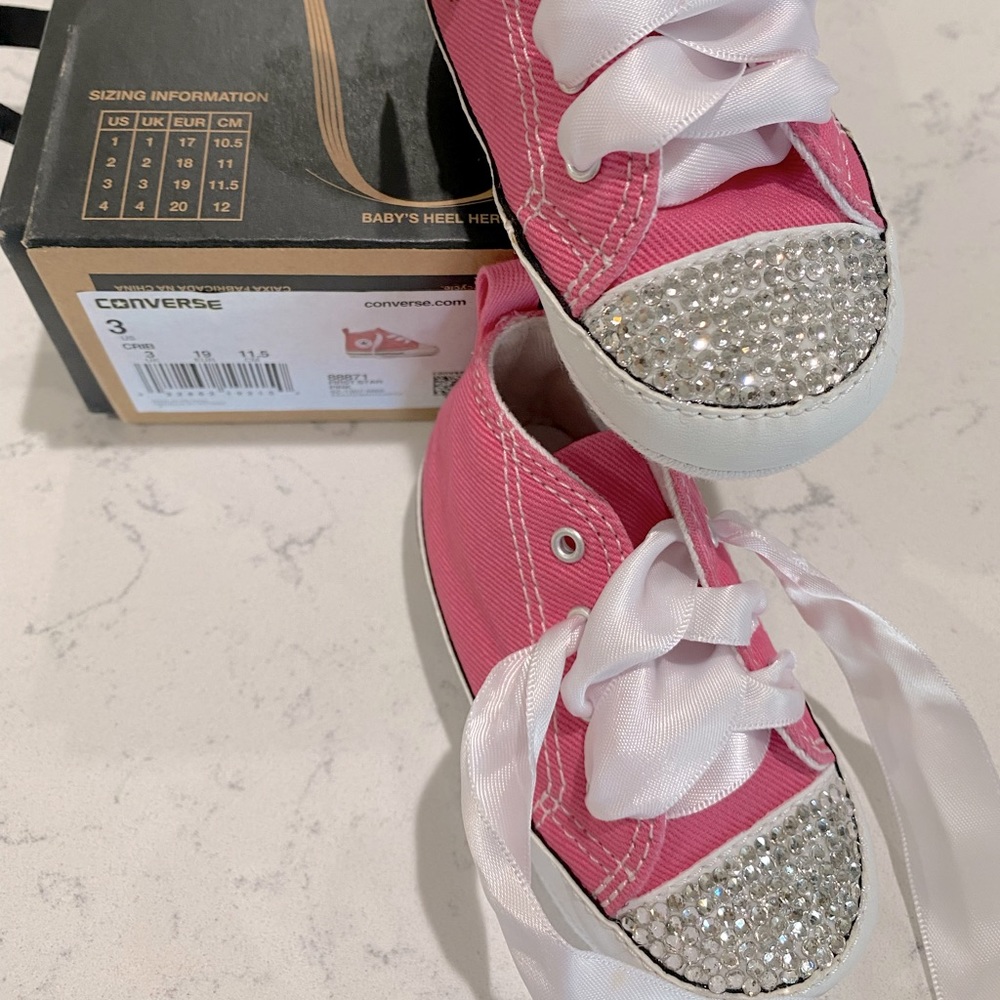 Pink Baby Converse